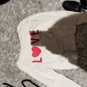 Spiritual gangster cropped hoodie Xanax